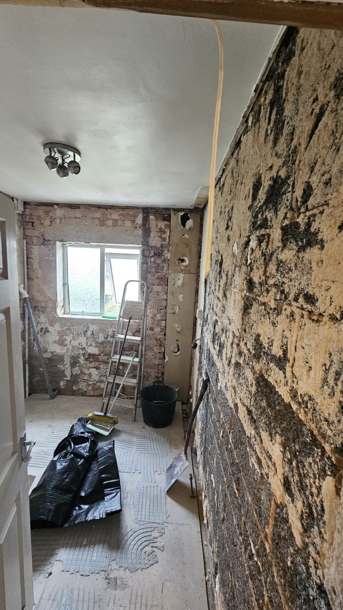 Bathroom renovation preparation