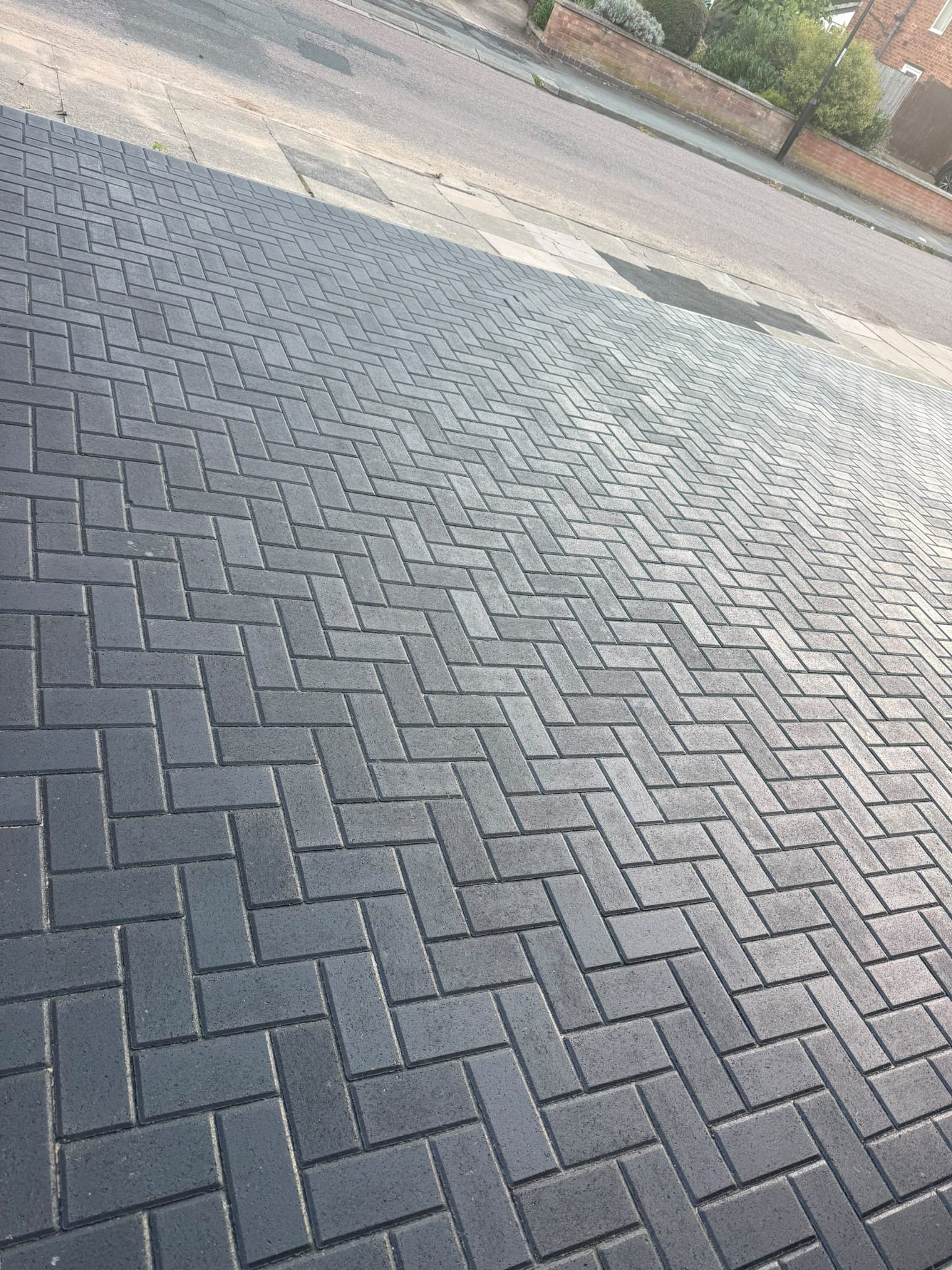 Driveway block paving
